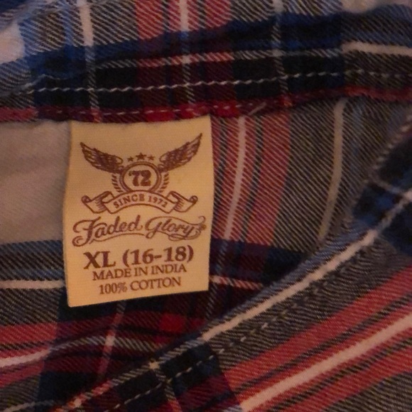 Plaid button down - Picture 2 of 3